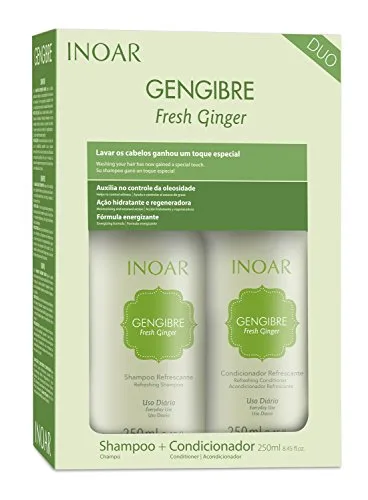 INOAR KIT 250ML DUO GENGIBRE SH+COND