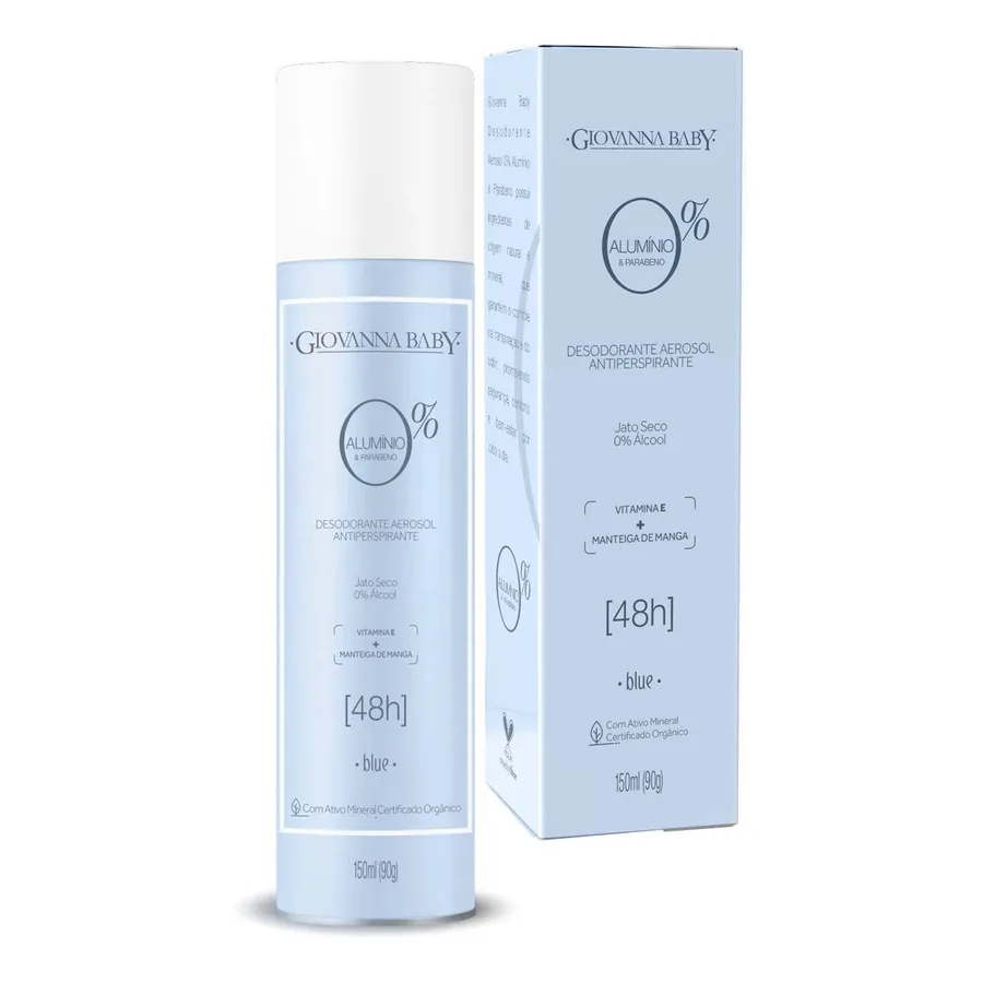 GIOVANNA BABY AERO 150ML SEM ALUMINIO BLUE