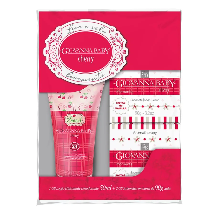 GIOVANNA BABY KIT ETERNO ENCANTO CHERRY