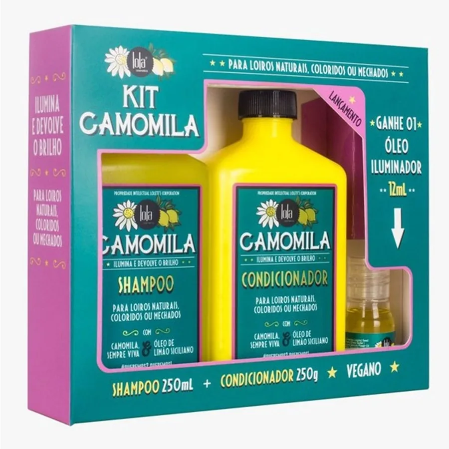 LOLA KIT CAMOMILA SH+COND+OLEO