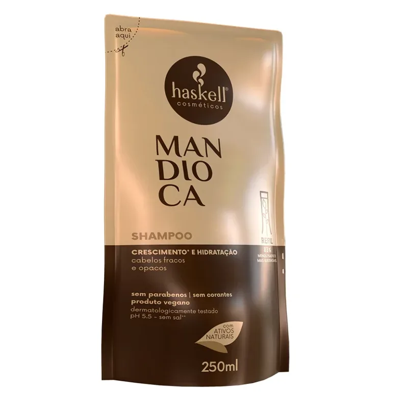 HASKELL SH 250ML REFIL MANDIOCA