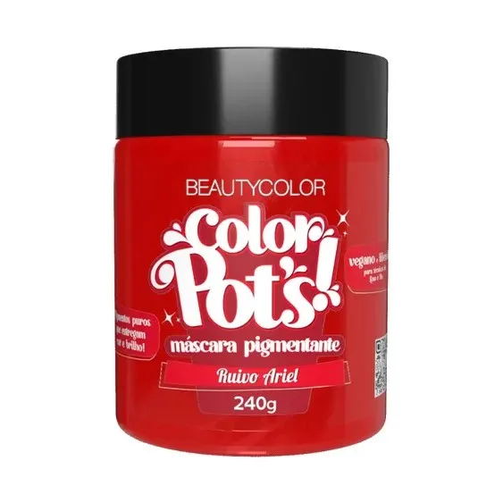 BEAUTY COLOR MASC PIGMENTANTE RUIVO ARIEL