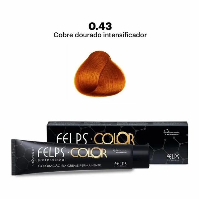 FELPS COLOR 0/43 COBRE DOURADO INTENSIFICADOR