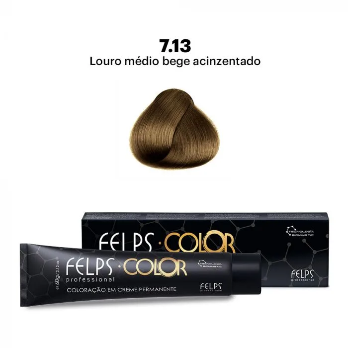 FELPS COLOR 7/13 LOURO MEDIO BEGE ACINZENTADO