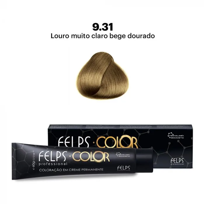 FELPS COLOR 9/31 LOURO MUITO CLARO BEGE DOURADO