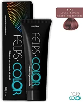 FELPS COLOR 6/41 LOURO ESC COBRE ACINZENT