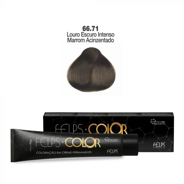 FELPS COLOR 66/71 LOURO ESCURO INTENSO MARROM ACIN