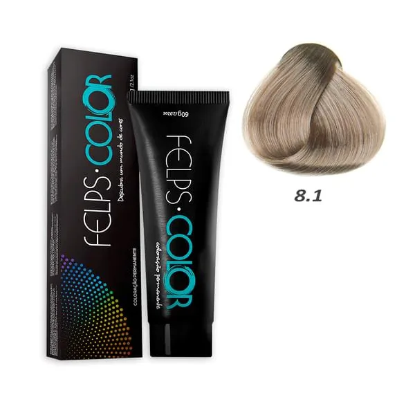 FELPS COLOR 8/1 LOURO CLARO CINZA