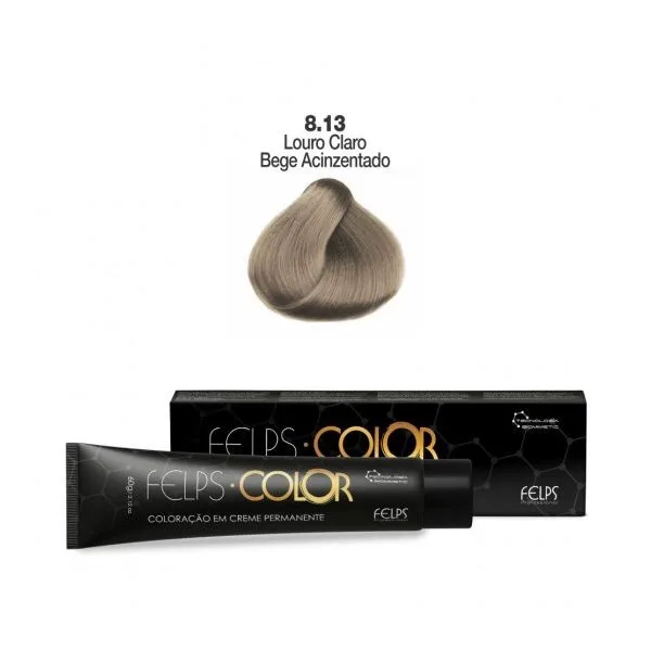 FELPS COLOR 8/13 LOURO CLARO BEGE ACINZENTADO