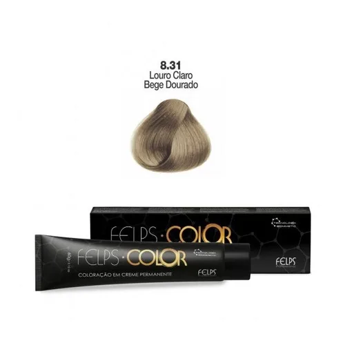 FELPS COLOR 8/31 LOURO CLARO BEGE DOURADO