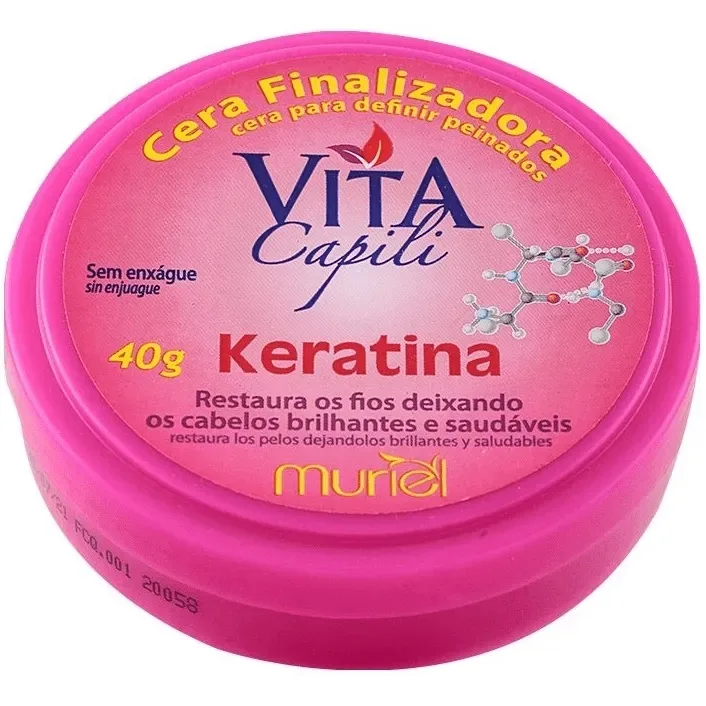 MURIEL CERA FINALI VITA CAPILI QUERATINA 40G