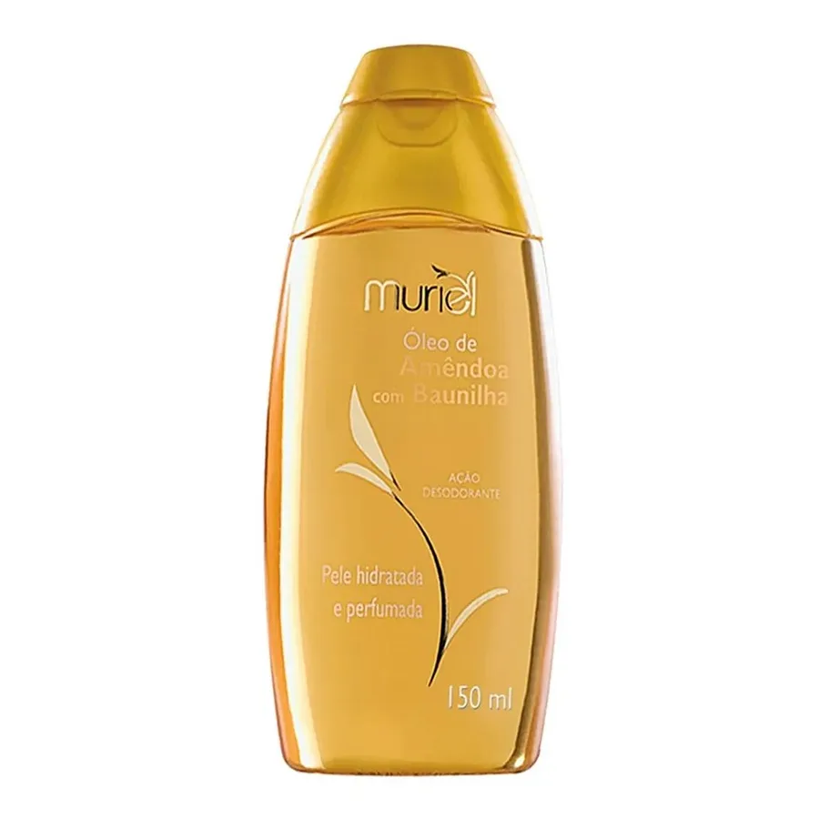 MURIEL OLEO CORPORAL 150ML AMENDOA C/BAUNILHA