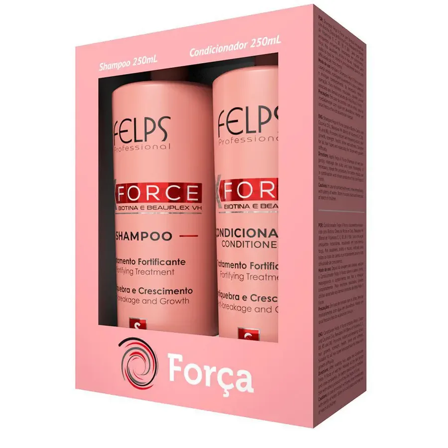 FELPS KIT DUO 250ML FORCE DUO HOME