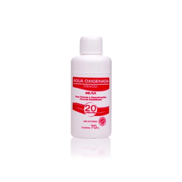 MUSA AGUA OXIG 70ML CREMOSA 20VOL