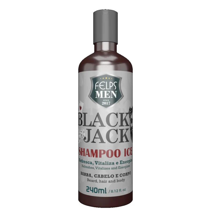 FELPS SH 240ML MEN BLACK JACK