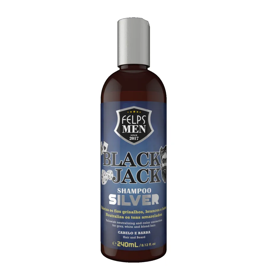 FELPS SH 240ML MEN SILVER