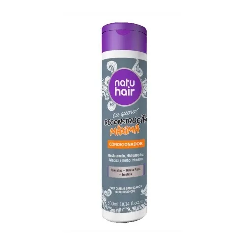 NATUHAIR COND 300ML RECONSTRUCAO MAXIMA