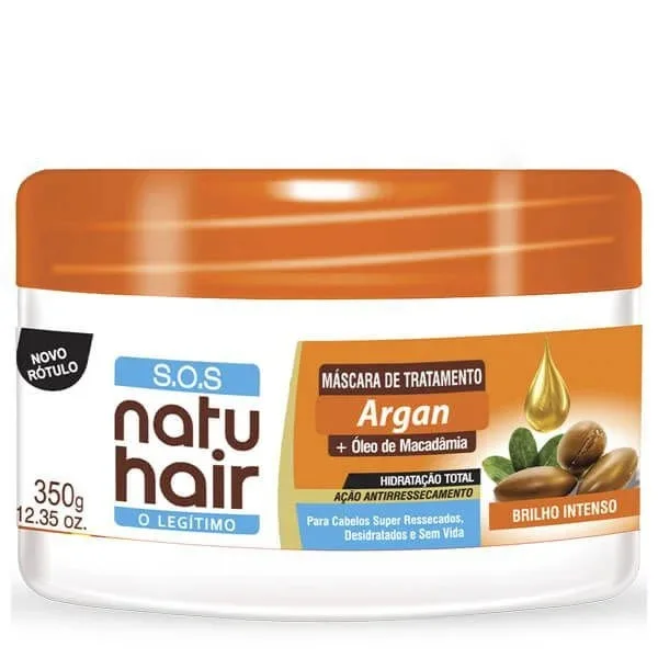 NATUHAIR MASC 350G ARGAN MACADAMIA