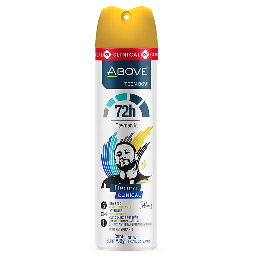ABOVE AEROSOL 90G NEYMAR JR TEEN BOY