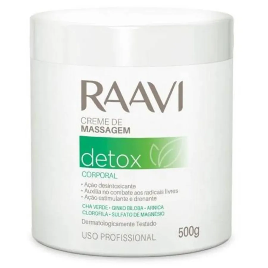 RAAVI CR 500G MASSAGEM DETOX