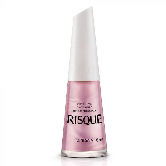 RISQUE ESM 8ML CINTILANTE MINI SAIA
