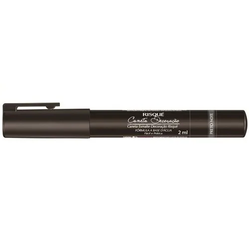 RISQUE ESM 2ML CANETA DEC PRETO NOITE