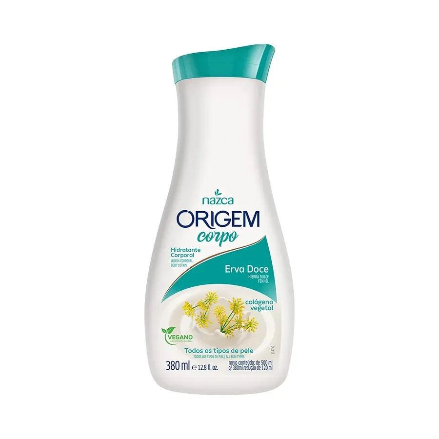 NAZCA ORIGEM HIDRATANTE 380ML ERVA DOCE