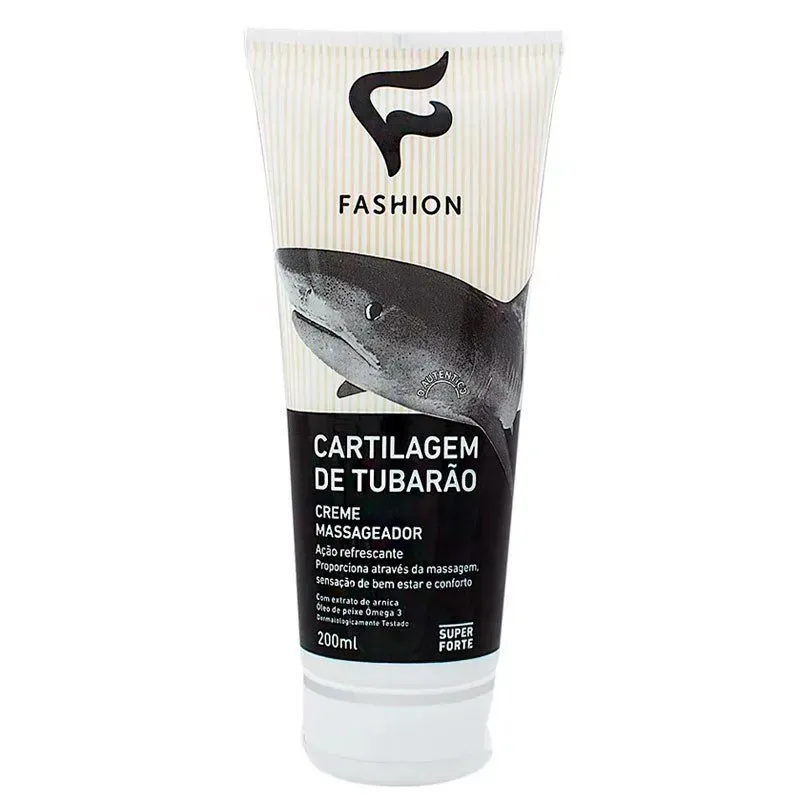 FASHION CR 200ML MASSAGEM CARTILAGEM TUBARAO