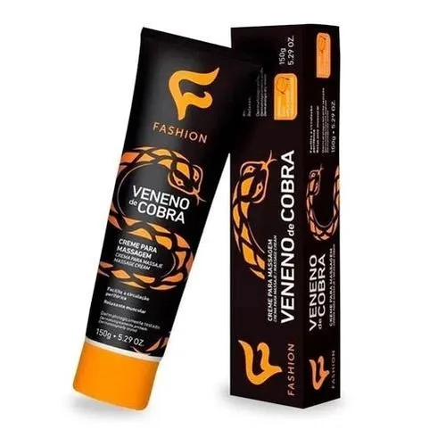 FASHION CR 150ML MASSAGEM VENENO COBRA