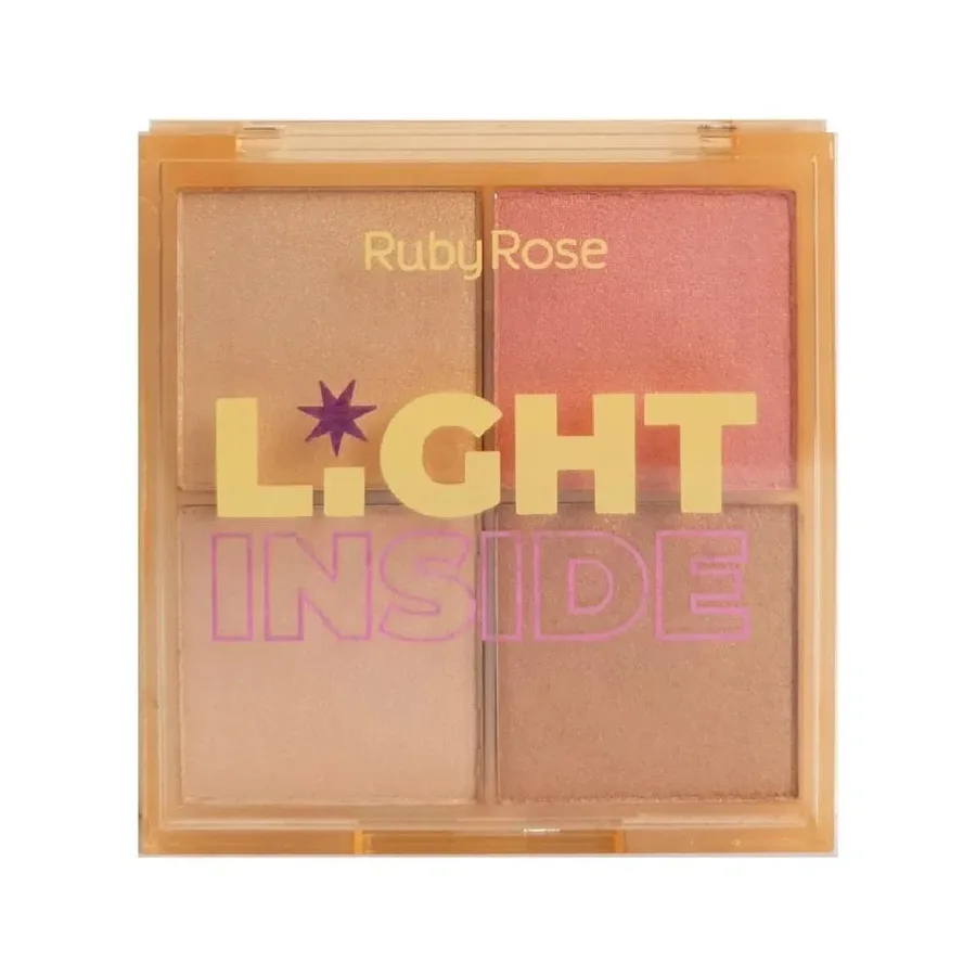 RUBY ROSE PALETA ILUMINADOR 4 COR LIGHT