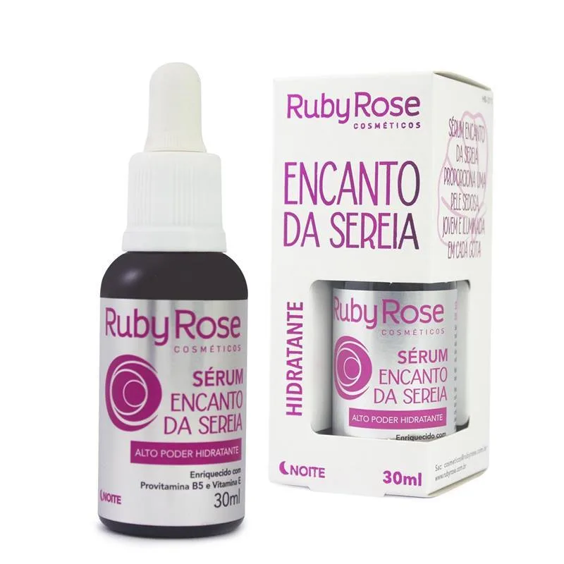 RUBY ROSE SERUM 30ML GOTAS NOITE ENCANTO SEREIA