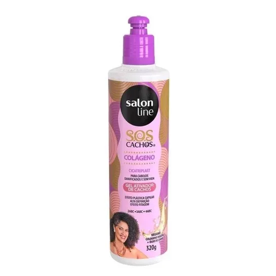 S.LINE SOS GEL ATIVADOR 320G  COLAGENO