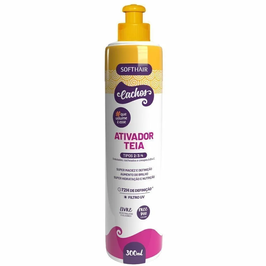 SOFTHAIR ATIVADOR 300G CACHOS