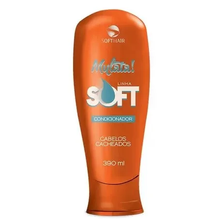 SOFTHAIR COND 280G MASCULINO CACHOS MULATA