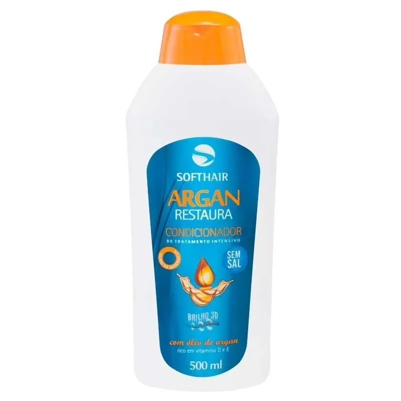 SOFTHAIR COND 500ML ARGAN RESTAURA