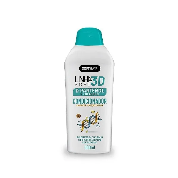 SOFTHAIR COND 500ML CREAM 3D PREST