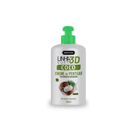 SOFTHAIR CR 280ML PENTEAR OLEO COCO RESTAURA 3D