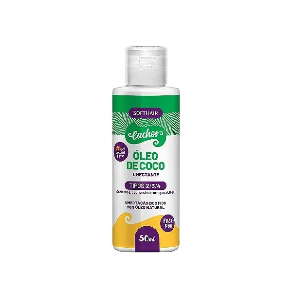 SOFTHAIR OLEO 50ML COCO CACHOS