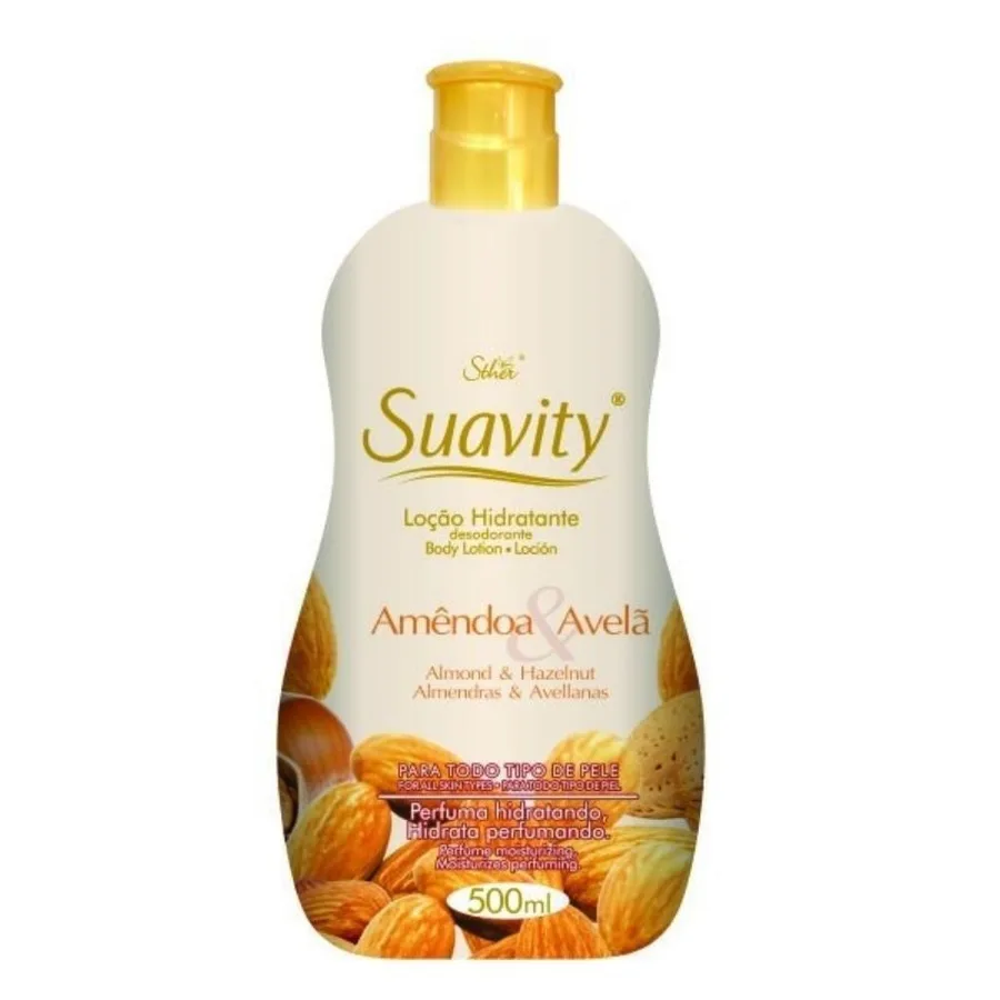 SUAVITY HIDRATANTE 500ML AMENDOA C/AVELA