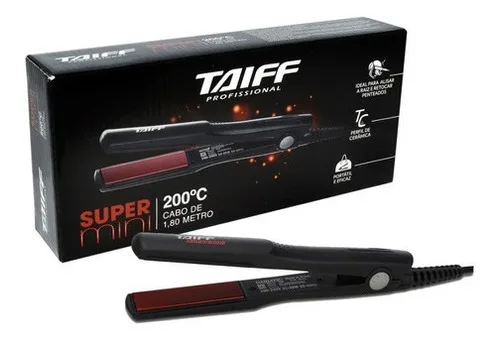 TAIFF PRANCHA SUPER MINI BIVOLT 17CM 200 C