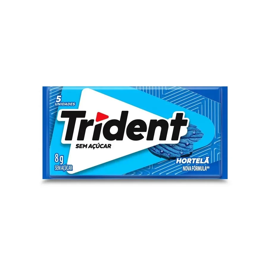 TRIDENT CHICLE 8G HORTELA