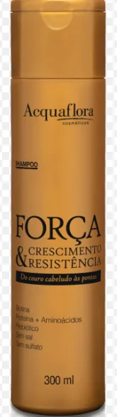 ACQUAFLORA SH 300ML FORCA, CRESCIMENTO, RESIS
