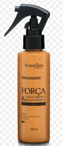 ACQUAFLORA TONICO 100ML FORCA, CRESCIMENTO, RESIS