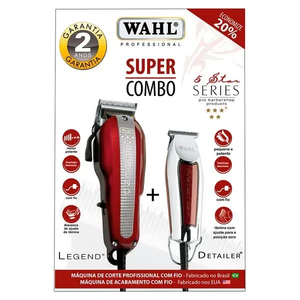 WAHL KIT PARA CORTE DE CABELO LEGEND 220V E DET