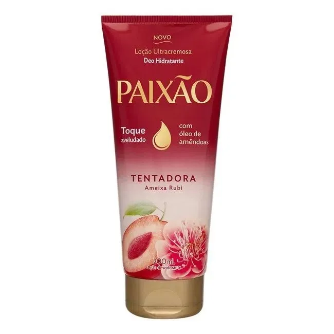 PAIXAO HIDRATANTE 200ML BISNAGA TENTADORA