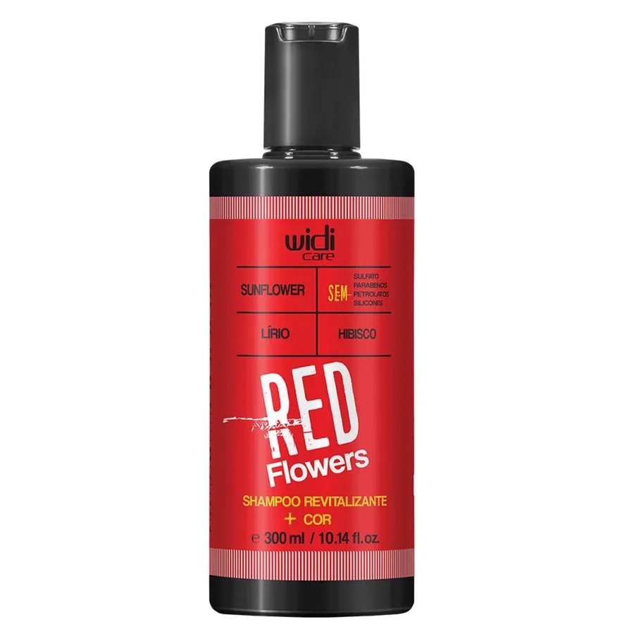 WIDICARE SH 300ML RED FLOWERS