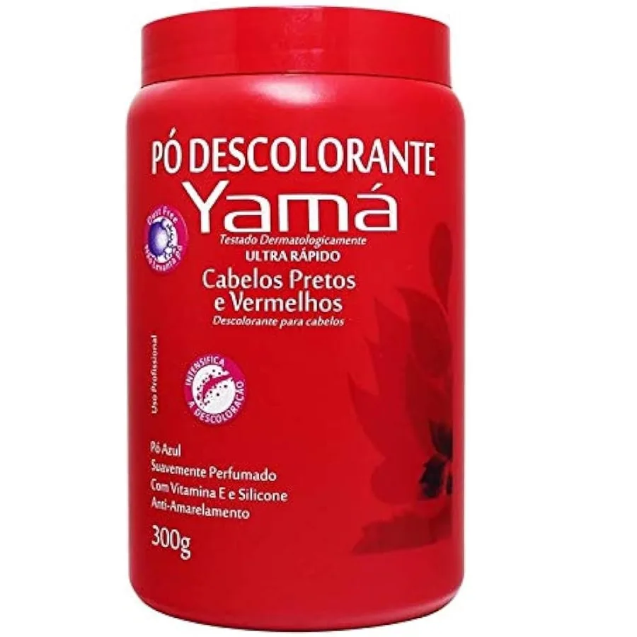 YAMA PO 300G DESC POTE CABELOS PRETO VERMELHO