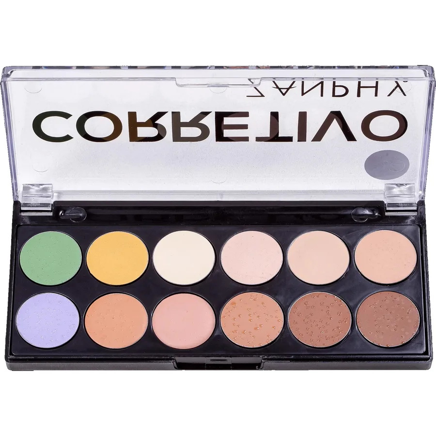 ZANPHY PALETA CORRETIVO 12 CORES