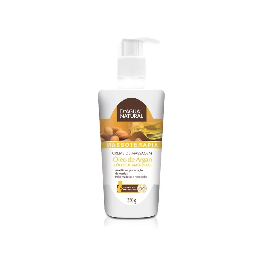 DAGUA NATURAL CR DE MASS 350G ARGAN E AMENDOAS