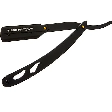 DILCINTIA NAVALHA DE BARBEAR INOX CBO BLACK/GOLD